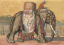 Vente par "Christie's New York" du 29/04/2002 - Éléphant marchant avec howdah, vers 1925. (lot n°19)